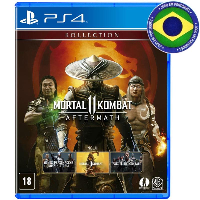 Imagem do produto Mortal Kombat 11: Aftermath Kollection PS4 - Físico em Magazine Luiza